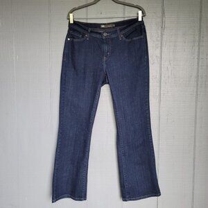 Levi's 529 Curvy Bootcut Mid-Rise Denim Jeans. Size 12